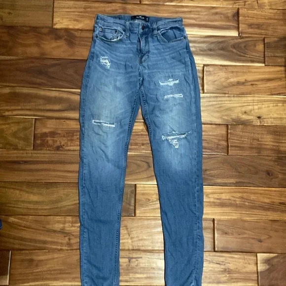 stretch hollister jeans deals